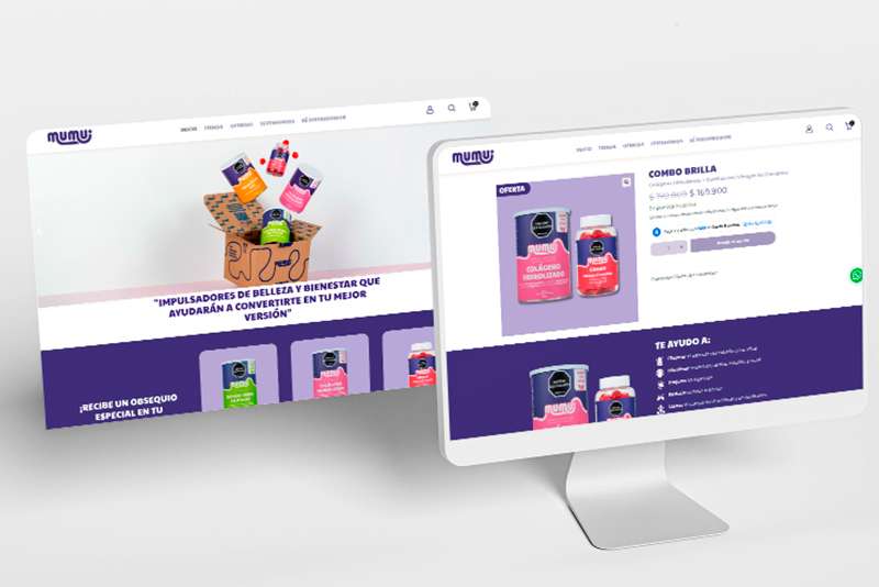 Mumu — Página web · Marca
